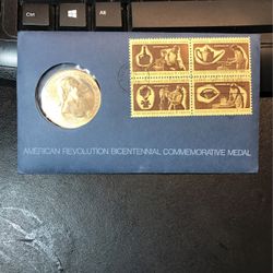 1972 AMERICAN REVOLUTION BICENTENNIAL COMMEMORATIVE MEDAL