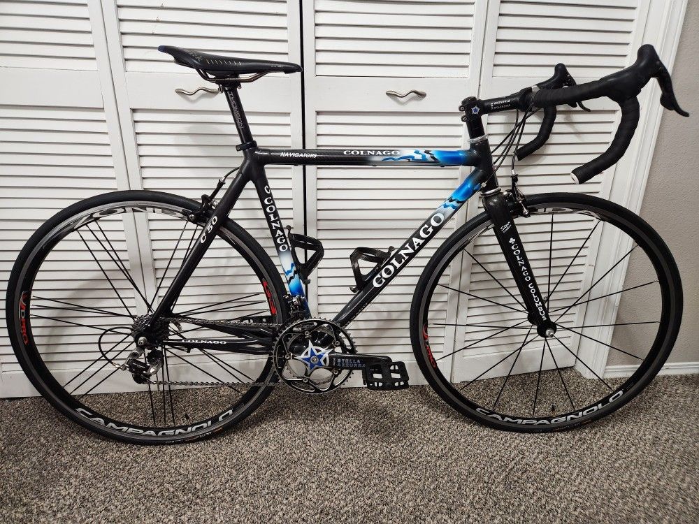 Colnago C50 - Sergey Lagutin's Custom Team Navigators Carbon Fiber Road Bike