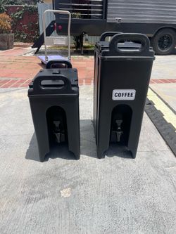 Cambro Coffee containers