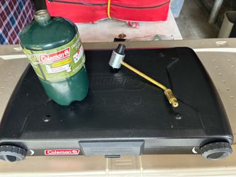 Coleman 2 burner propane stove