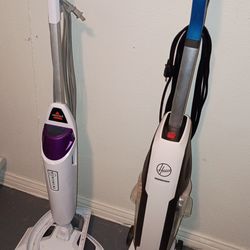 Bissell Steam mop and Hoover hard floor cleaner