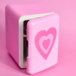 Pink Cosmetic Fridge 