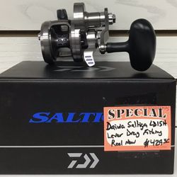Daiwa Saltiga LD15H Lever Drag Fishing Reel New 