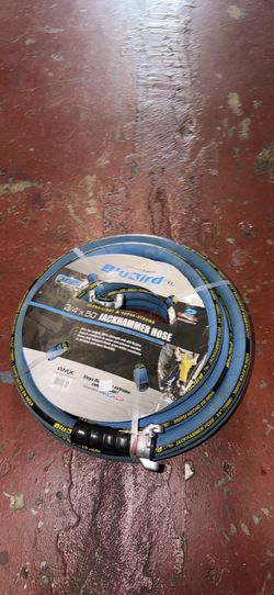 50ft JackHammer Hose 3/4” Heavy duty 300 psi