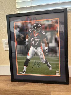 Autographed Broncos memorabilia