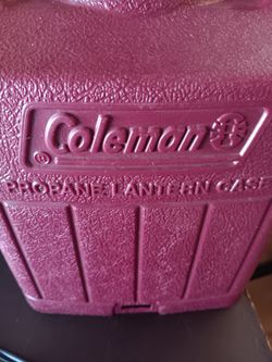 Coleman Propane Lantern Case included