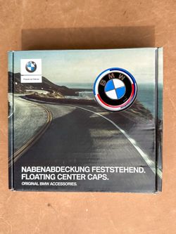 Brand New OEM BMW 50th Anniversary Floating Center Caps