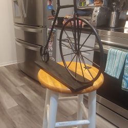 Iron "Bike" Accent Piece
