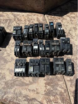 Used Circuit Breaker Lot