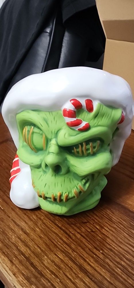 Disney Trader Sam Zombie Christmas Tiki Mug