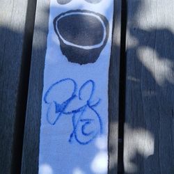 A Mr. Socko Autographed By Mick Foley And His Masks He Used In WWE +WWF Wrestling Federation. 