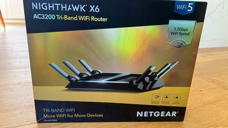Netgear Nighthawk X6 AC3200 Tri-Band WiFi Router