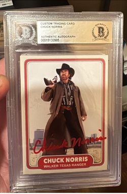 Chuck Norris Autograph