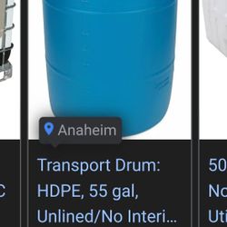 50 Gallon Water Drum 