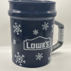 Lowe’s 5 Gallon Bucket Ceramic Coffee Mug Limited Edition Holiday 2025 New Lowes