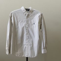 Ralph Lauren Check Button Down Shirt - Men’s 16.5 Classic Fit