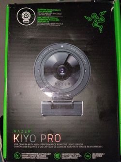 Razer kiyo hd webcam in the box new open box