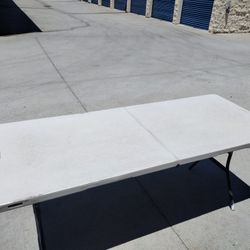 Table Folding 6 Ft Table Portable Fold In Half  *$40 each
