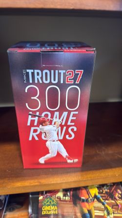 Mike Trout 300 Home run Bobblehead