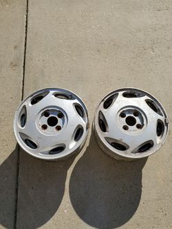 91 Honda Crx Si rims(2)