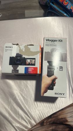 Vlogger kit and Sony Camera NIB