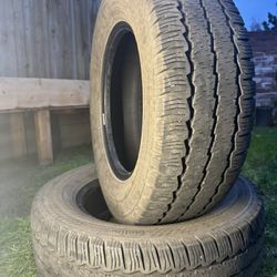 2)235/65/16  C Used Tires 🛞  For Havy Weight 