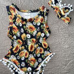 Baby Sunflower Outfit