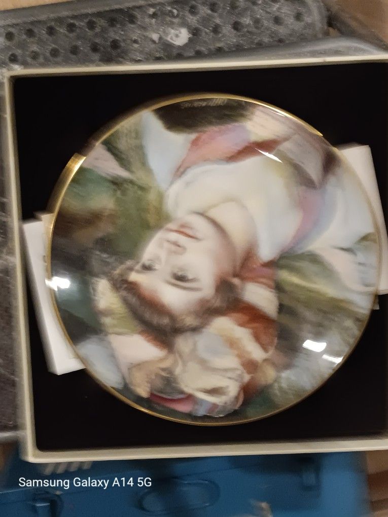Royal Doulton Plate 8" Adrien by Francisco Masseria Numbered 1981 Mint