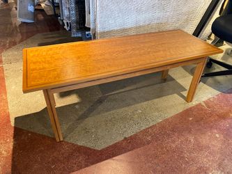 Simple 48″x18″ Wooden Coffee Table