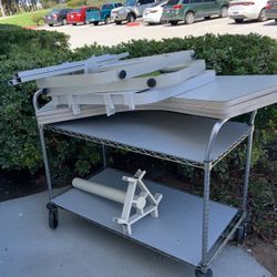 School / Computer / Game Table 120degree - 3 Place