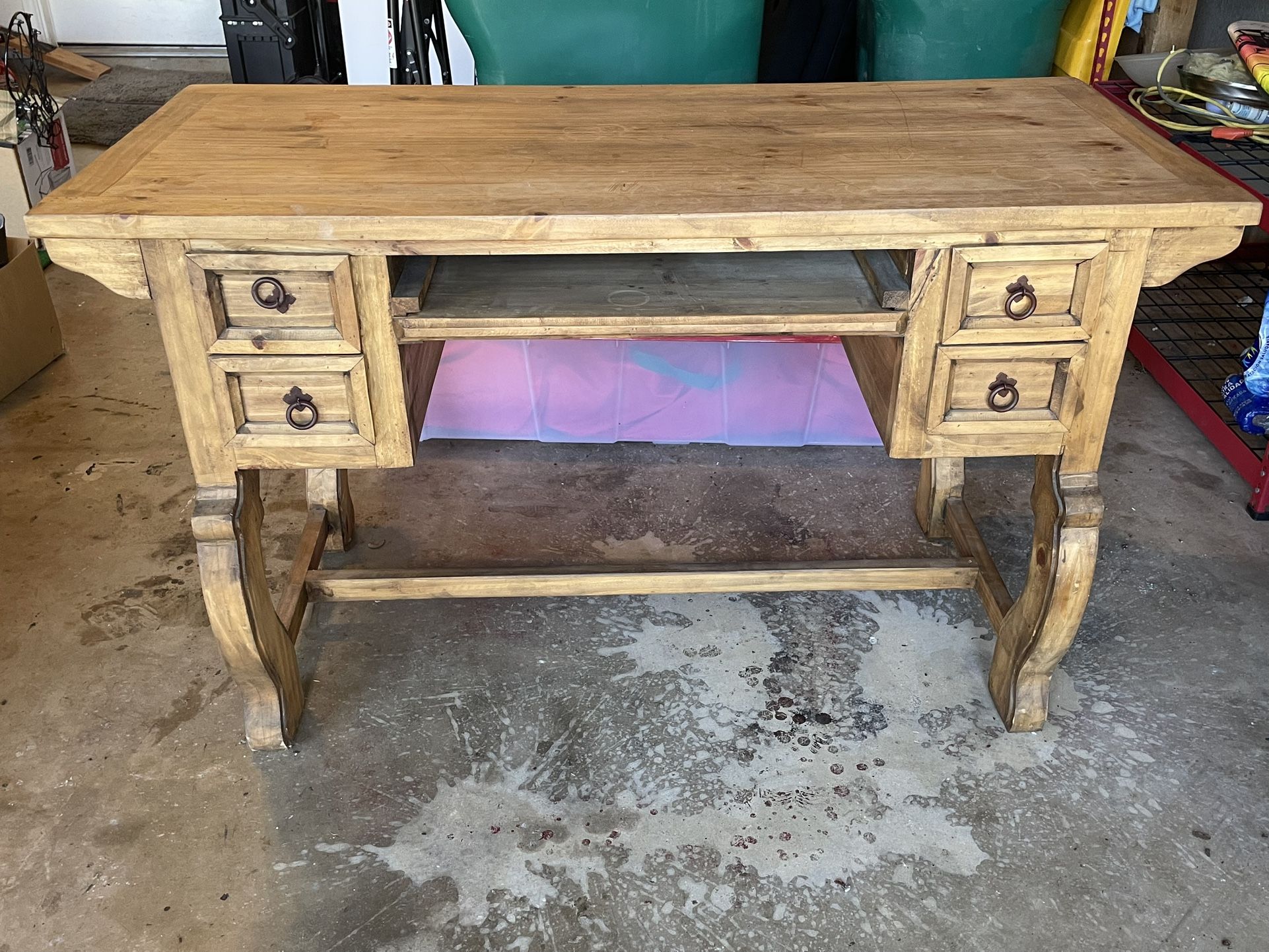 Santa Rita Beeswax Finish Desk