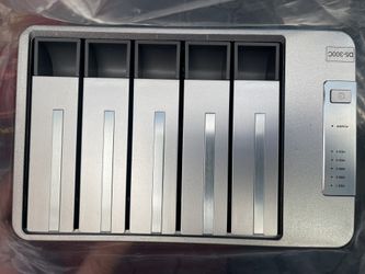 TERRAMASTER D5-310 HDD Enclosure 5Bay - Hardware Raid Supports RAID 5, 0, 1, 10, Single, USB 3.1 Type-C Direct Atta