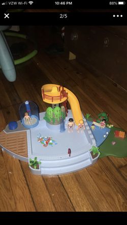 Waterfront flise Ombord PLAYMOBIL 4858 Open Air Pool Playset - Used for Sale in Los Angeles, CA -  OfferUp