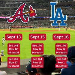 Braves vs Dodgers
