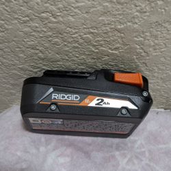 RIDGID BATTERY LITHIUM ION TECHNOLOGY 2Ah