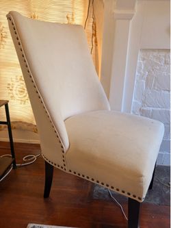 Decorative studded chair