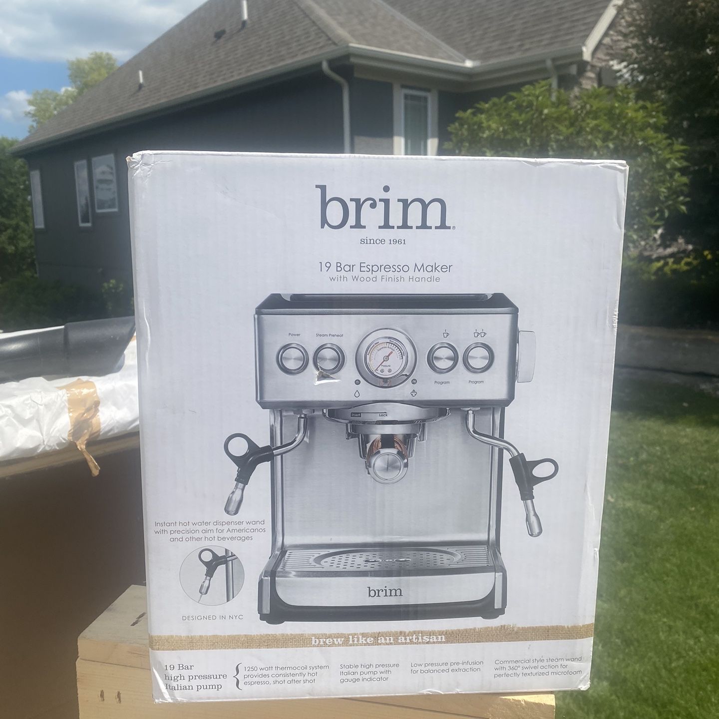 brim 15 Bar Espresso Machine #1025 for Sale in Murfreesboro, TN - OfferUp