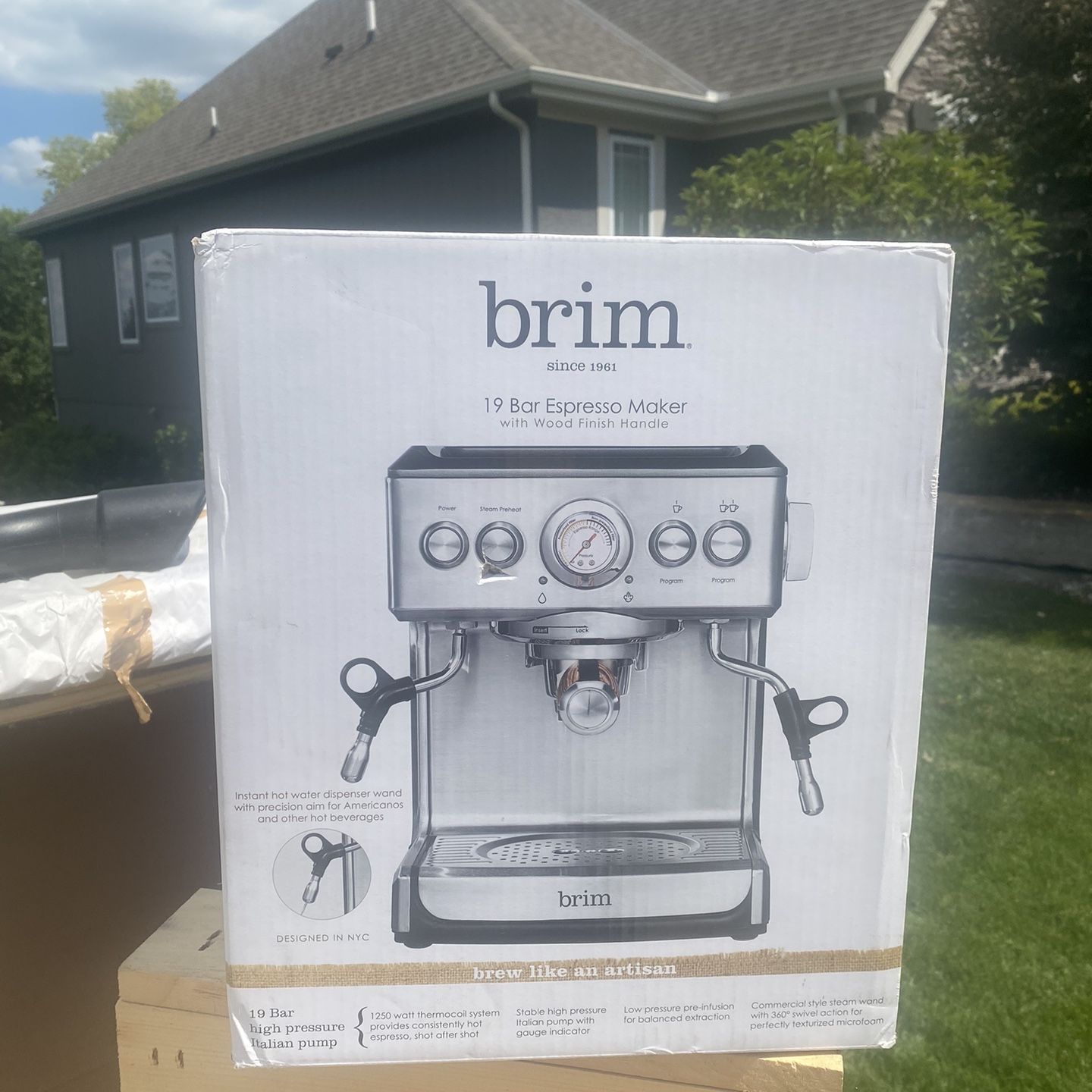 Espresso Maker Brim 19 Bar for Sale in Overland Park KS OfferUp