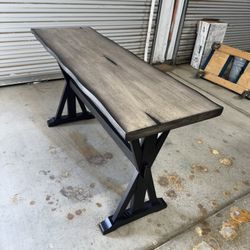 Sofa Table - Live Edge 