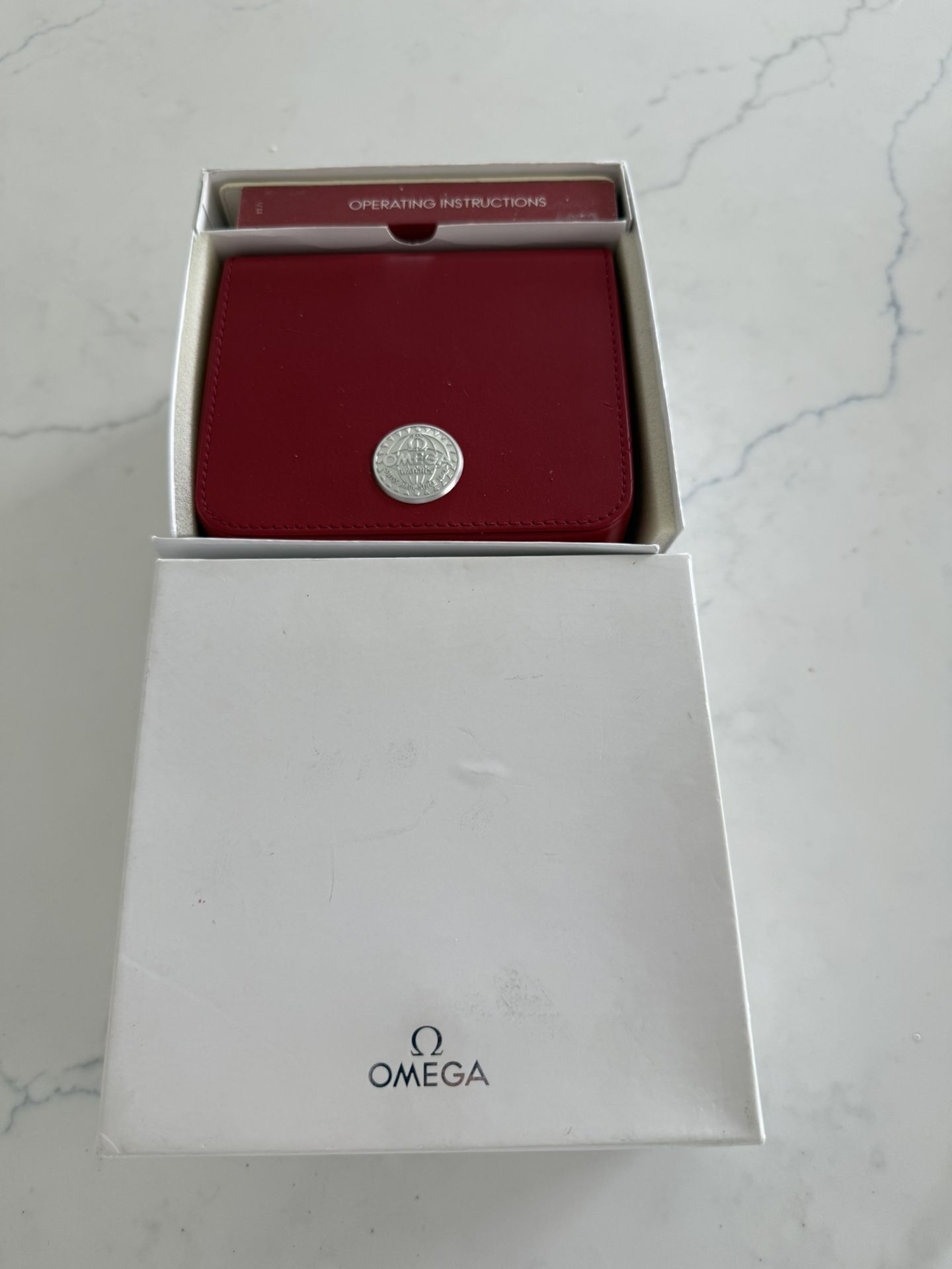 Omega Speedmaster 44mm Broad Arrow Co Axial GMT Watch