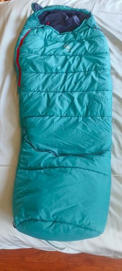 Deuter Little Star Kids Sleeping Bag Extendable Teal Like New