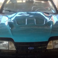 87-93 Ford Mustang Fiberglass Hood