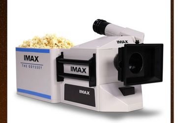 Limited edition IMAX Camera popcorn bucket