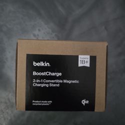 Belkin Boostcharge 2 In 1 Convertable Magnetic Charging Stand 