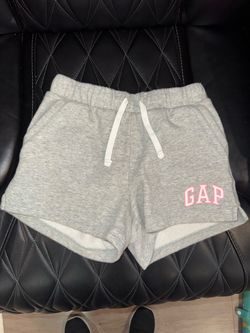 Gap Girls Fleece Shorts Gray