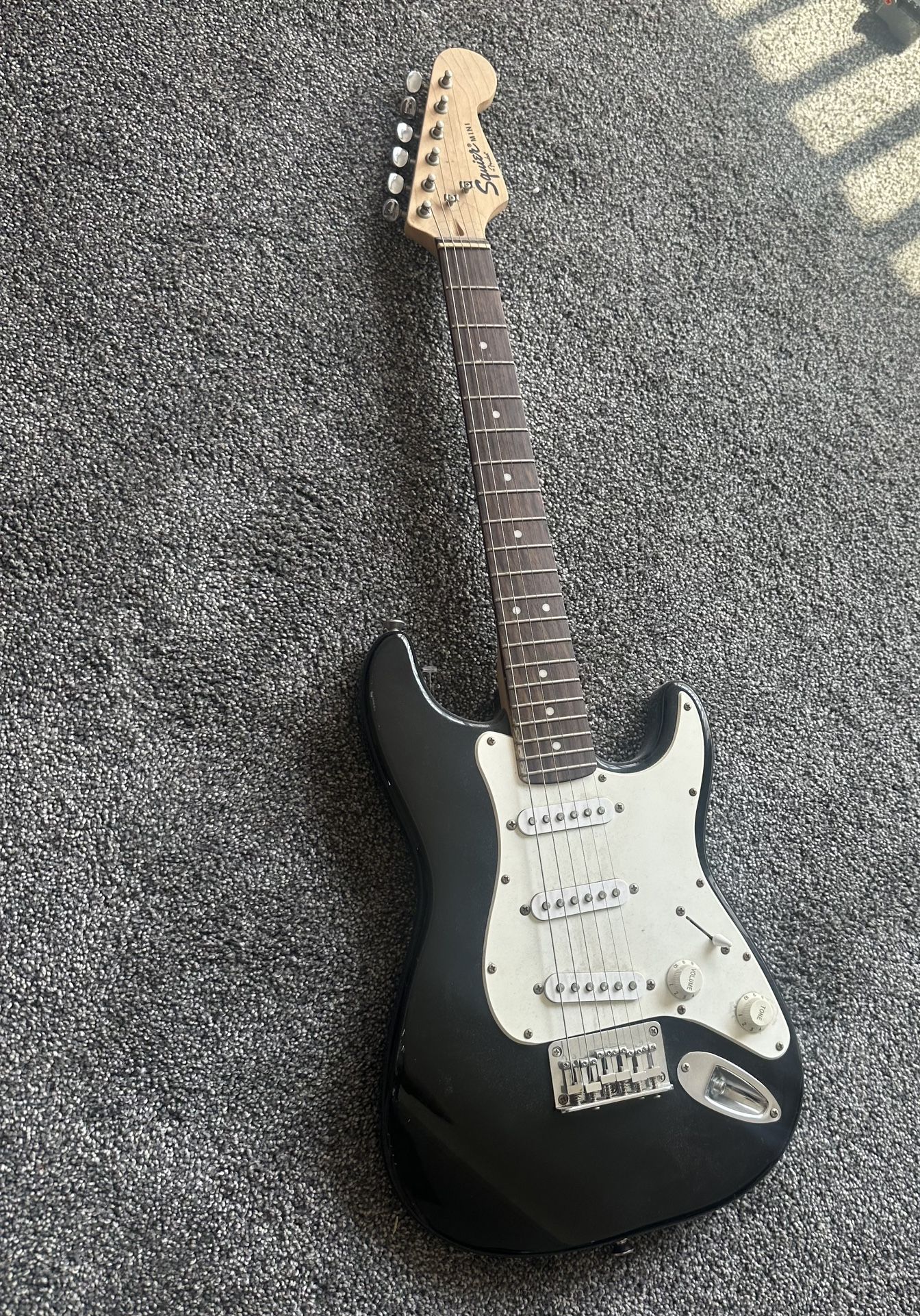 Black guitar