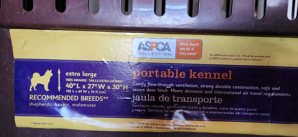 ASPCA Portable Extra Large Dog Kennel