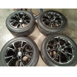 **~SRT8  20 " wheels wrapped TOYO TIRES set of 4!!!  295/45R20 tires alone were $775  ~***