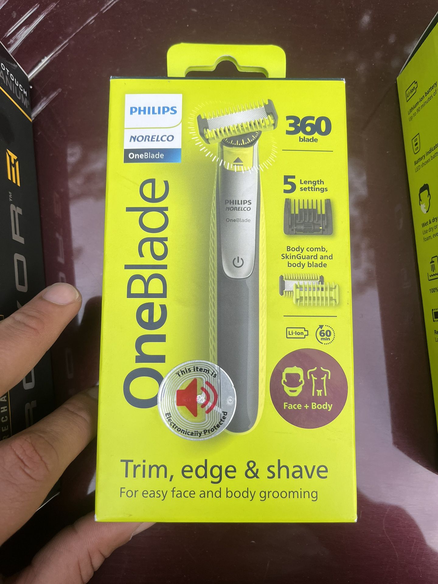 One Blade Brand Trim Edge & Shave 