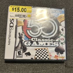 50 Classic Games Nintendo DS games are CIB (Complete in Box)